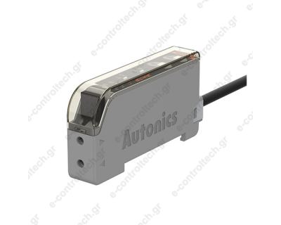 BF4R Autonics Ενισχυτής οπτικής ίνας NPN 12-24VDC Light ON Dark ON Red LED 2ΜΚ