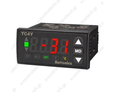 TC4Y-12R Autonics Θερμοστάτης Ψηφιακός 36X72mm 24 V AC/DC 1xSSR/relay out+alarm