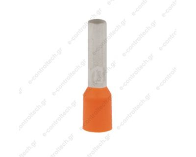 Σωληνάκια Τέρματος 4,0 mm, 12 mm, πορτοκαλί  (500 ΤΕΜ)