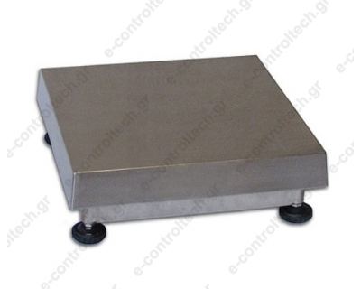 Πλατφόρμα ζύγισης 40Χ40 cm 150 Kg INOX IP65 OIML R60 C3 AIN120 LAUMAS