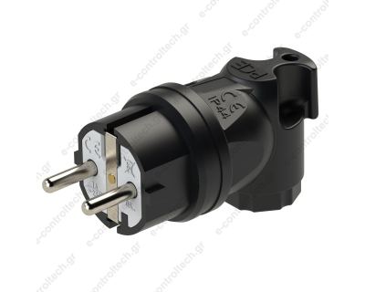 Φις Σούκο Αρσενικό Γωνιακό από Καουτσούκ 16A IP44 05811-s PCE