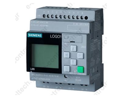 LOGO 8 24CE 24 VDC 8 in (4 AI) 4 out tranistor με οθόνη V8.4 6ED1052-1CC08-0BA2