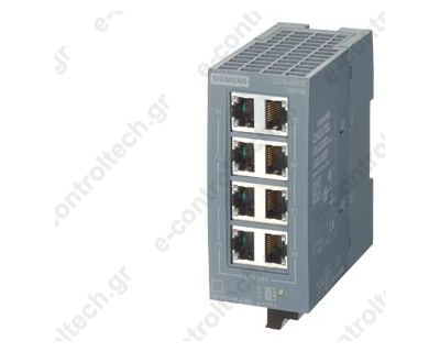 Switch Ethernet 8 θέσεων Scalance XB008 6GK5008-0BA10-1AB2 SIEMENS