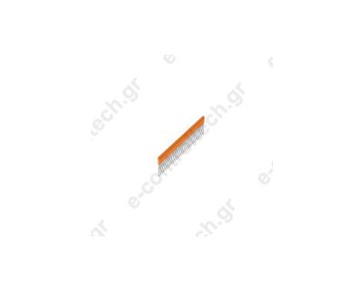 Γέφυρα Κλεμμών 30 Θέσεων, για κλέμενς, 2.5-6 mm2, Πορτοκαλί, 2561580000