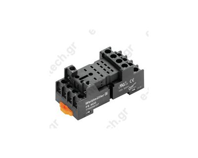 Βάση ράγας 14P 4CO 10A για μεσαία μικρορελέ DRM 7760056107 FS 4CO Weidmuller