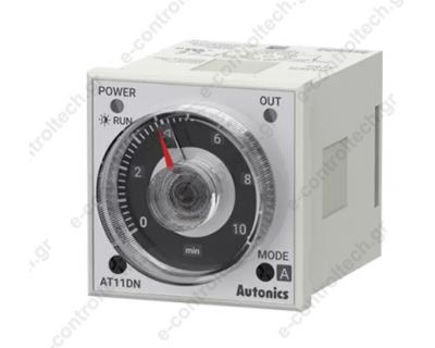 Χρονικό πολαπλών λειτουργειών πίνακος 11P 12VDC AT11DN-1 Autonics