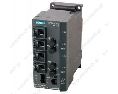 SWITCH SCALANCE X104-2 4 X 10/100MBIT/S RJ45 PORTS