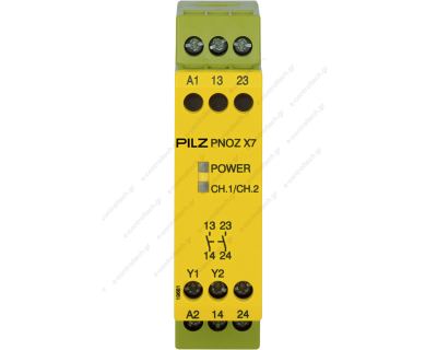 Ρελέ ασφαλείας 2 NO 24 V AC/DC PILZ PNOZ X7,774059