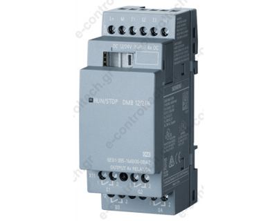 6ED1055-1MB00-0BA2 LOGO 8 DM8 κάρτα επέκτασης 12/24 VDC 4 IN-4 OUT relay