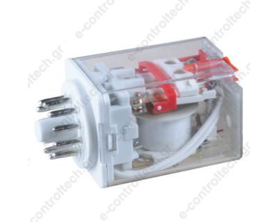 Μικρορελέ Λυχνίας 3CO 11P 10A 115VAC με LED RCP11003 CARLO GAVAZZI