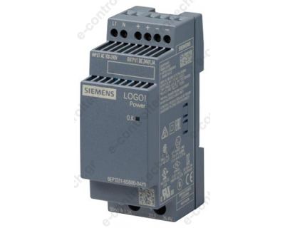 6EP3331-6SB00-0AY0 LOGO Power Τροφοδοτικό ΙΝ 100-240 VAC OUT 24VDC 1.3 A