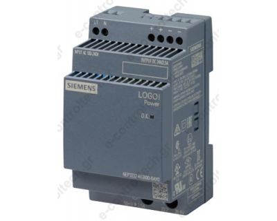 6EP3332-6SB00-0AY0 LOGO POWER Τροφοδοτικό ράγας ΙΝ 100-240 VAC OUT 24VDC 2.5A