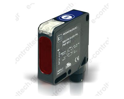 Φωτοκύτταρο Ανάκλασης Sn=1.5m PNP NO-NC M12/4P 50x50mm 956201100 DATASENSING