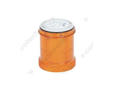 Στοιχείο Φάρου Πορτοκαλί Φ60 LED flashing 24V AC/DC 901021405