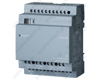 6ED1055-1NB10-0BA2 LOGO 8 Κάρτα Επέκτασης DM16 24R 24 VDC 8IN-8OUT relay