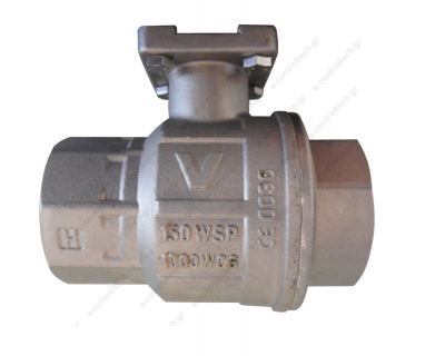 Βάνα Σφαιρική 1/2'' INOX 316 (μηχανισμός DA32/SR32) 703000/12 VALBIA