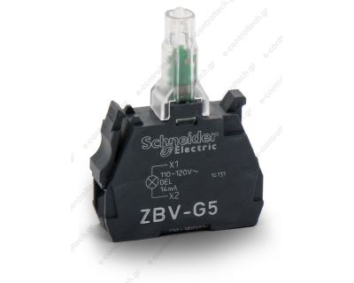 ZBVG5 Λυχνία Led Κίτρινη 110-120 V AC