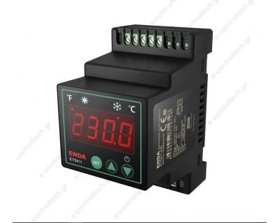 Θερμοστάτης ράγας NTC 230V AC OUT 1 Ρελέ 54x94mm ET5411-230 ENDA