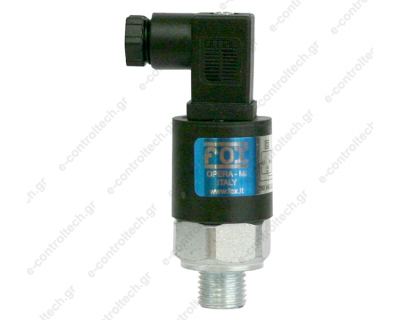 Πρεσοστάτης 1-12 Bar 1/4'' 1C/O Αέρος Λαδιού F4S2M2 FOX