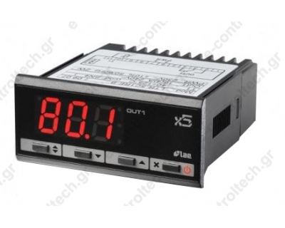 Θερμοστάτης Ψηφιακός NTC 1 C/O 40-125 C 12V AC/DC LTR-5CSRD LAE Electronic