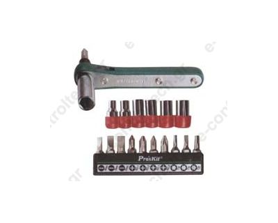 Σετ Κατσαβίδια - Καστάνιας 17 τεμαχίων, 1PK-202A T/PRO