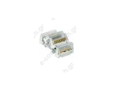 Κλέμα Τερματισμού 4 x 7P 63A 45 x 59 x 110 mm BD5074 arnocanali