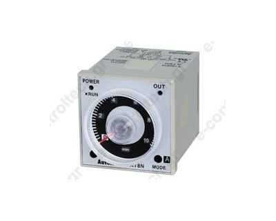 Χρονικό 6 Λειτουργειών 48Χ48mm  0.5sec-100h 12VDC 2CO 8P AT8N-1 Autonics