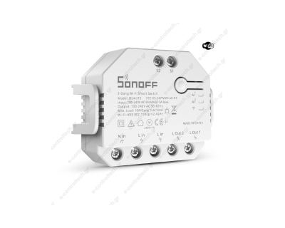 SONOFF Smart Ρελέ, WiFi  2CH, 2 θέσεων, 15A