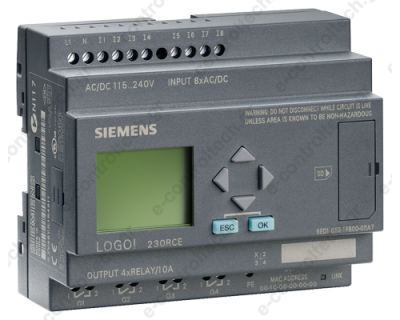 LOGO 230RCE 115/230 V AC/DC 8in 4out Ρελέ Ethernet