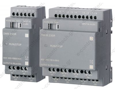 6ED1055-1MM00-0BA1 SIEMENS LOGO Κάρτα Επέκτασης  2 AOUT  0-10V ή 0/4-20 mA