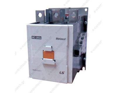 Ρελέ Ισχύος 147 KW 265A με πηνίο 100-240V AC/DC 2A+2K MC-265a metasol LS