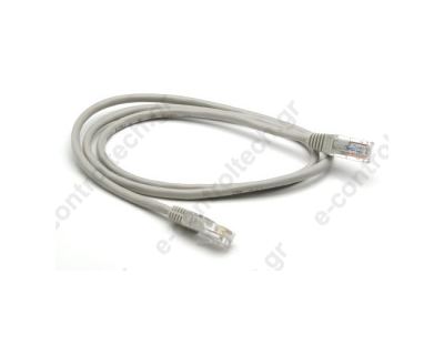 Patch Cord F-UTP CAT6 1m Γκρι