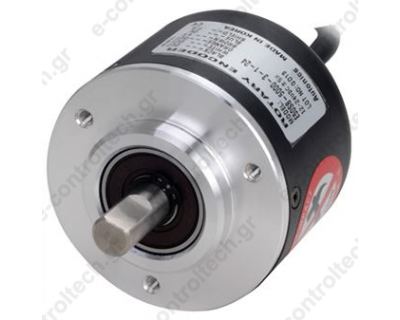 Encoder Φ50 με άξονα Φ8 600 RPM 12-24 VDC totem pole E50S8-600-3-T-24 AUTONICS