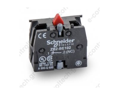 Επαφή Μπουτόν Κ NC ZB2BE102 Schneider Electric