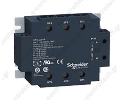 Solid State relay 3 X 50A IN 4-32 V DC/OUT 48-530