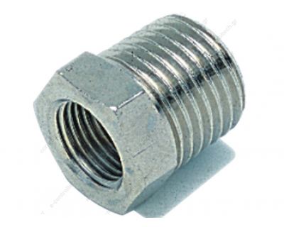 Συστολή Αμερικής 1/8'' Θηλυκό x 1/4'' Αρσενικό