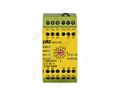 Ρελέ ασφαλείας 4 NO+ delay 3S 24 V DC PILZ PNOZ XV2, 774502