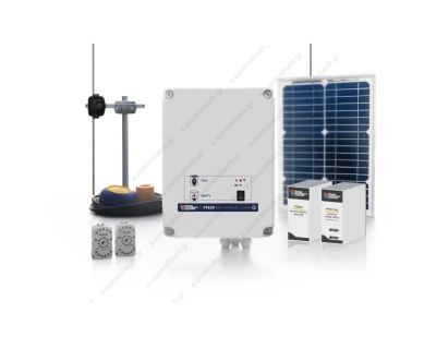 Τηλεχειρισμός μίας αντλίας από δεξαμενή 15km VHF σετ με ηλιακό φορτιστή PT630SET