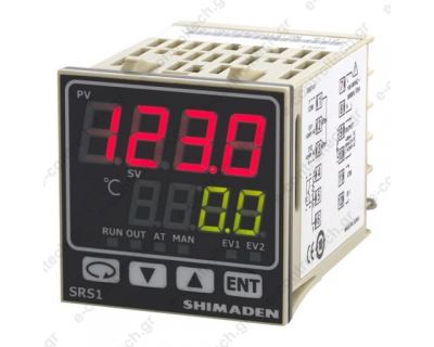 Θερμοστάτης Ψηφιακός 48Χ48mm με Έξοδο SSR+2 alarm SRS1-P-N10 SHIMADEN