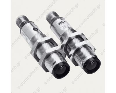 Φωτοκύτταρο πομπού-δέκτη Φ18 PNP L/D ON 14m M12/4P Μεταλλικό 6013695 SICK