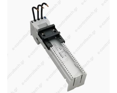 Βάση Θερμομαγνητικού με καλώδια 25A σε μπάρες 60mm πλάτος 45mm 32430 wohner