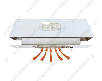 Εξαεριστήρας οροφής με φίλτρο 230 V AC 1200 m3/h, F2E225-230-DP LINKWELL