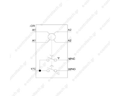 Χρονικό Υ/Δ Αστέρος- Τριγώνου, 3-60 sec, 12 - 240 V AC/DC, 3RP2576-1NW30