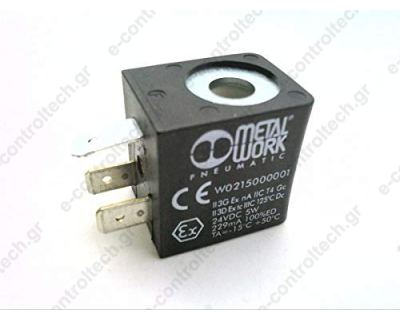 Πηνίο Ηλεκτροβαλβίδας Φ8 24VDC 5W, METALWORK