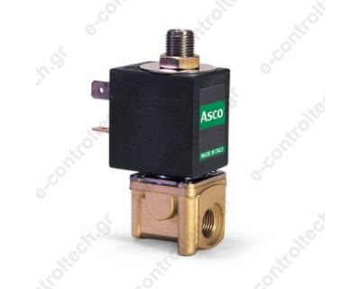 Ηλεκτροβαλβίδα 1/8'' τρίοδη NC Φ1,6 με πηνίο 24VAC L377 Asco