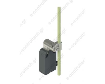Τερματικός Διακόπτης με ράβδο 6x200mm 1NO+1NC καλώδιο 2 μέτρα NF B112LH-DN2