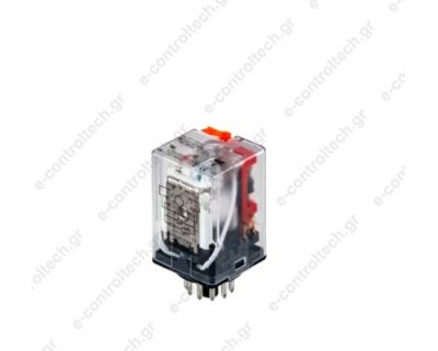 Μικρορελέ Λυχνίας 3CO 48VAC 10A 11p με LED RCP11 003