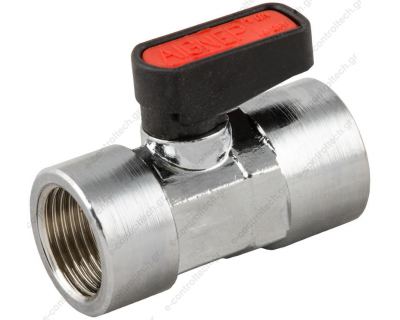 Βάνα Μίνι Μεταλλική Δίοδη 1/4 x 1/4 Θηλυκό Θηλυκό AVS4 AIGNEP