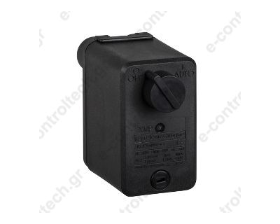 Πρεσοστάτης 12 bar G 1/4'' 3 NC με επιλογέα on-off