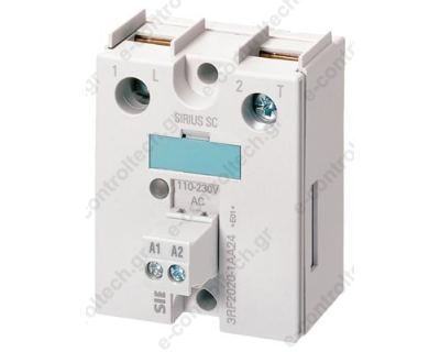 3RF2050-1AA22 SIEMENS Solid State 50 A IN 110-230VΑC ,OUT 24-230V